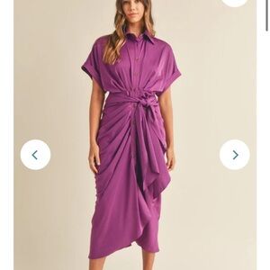 NWT Mable Satin Dress